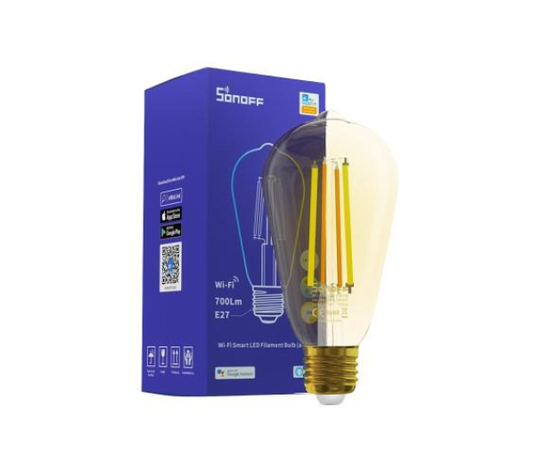 Sonoff Smart żarówka LED B02-F-ST64 filament - 614358 - zdjęcie 2